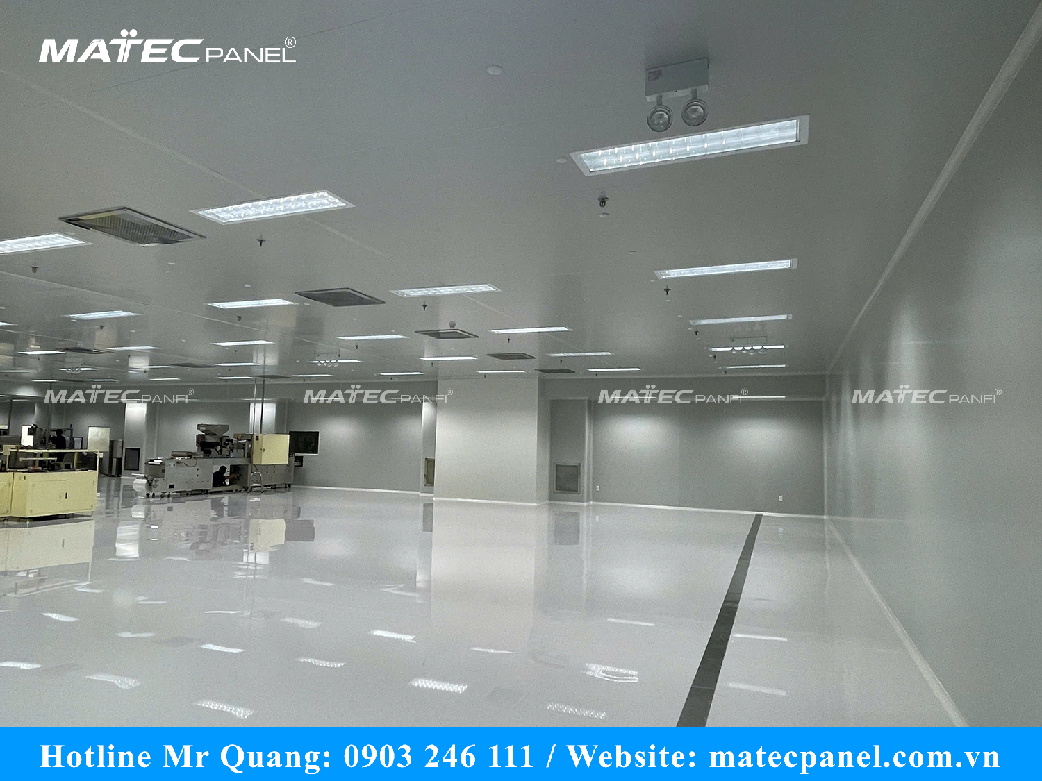 Hình ảnh Panel EPS làm vách, làm trần